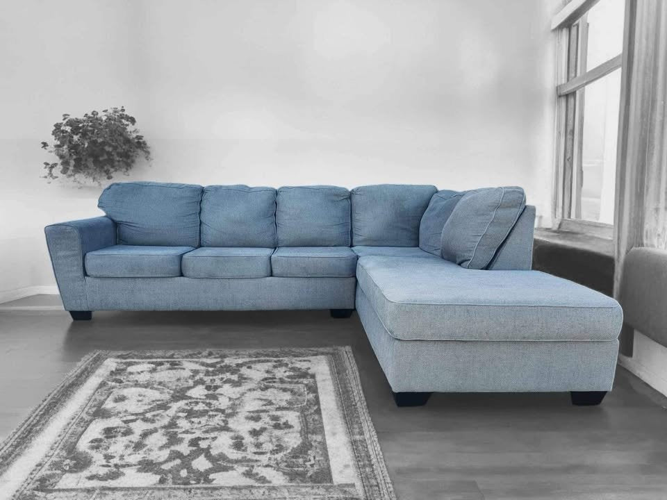 Gray Ashley Furniture L Shaped Corner Sectional Sofa