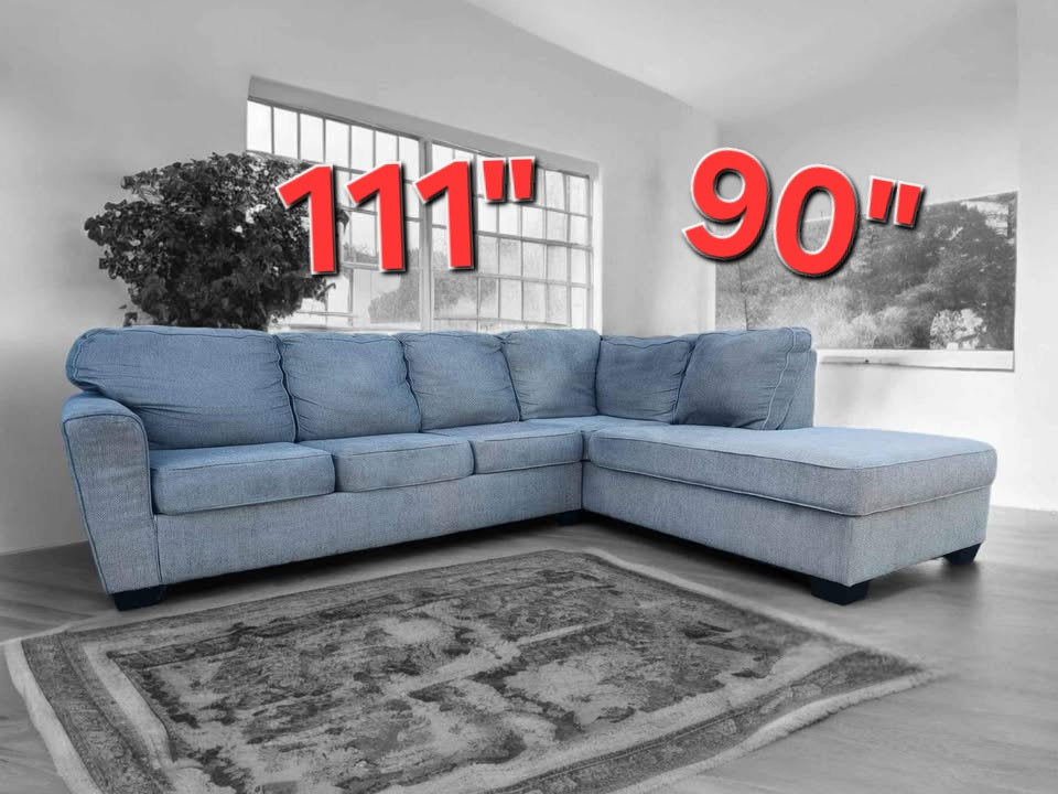 Gray Ashley Furniture L Shaped Corner Sectional Sofa