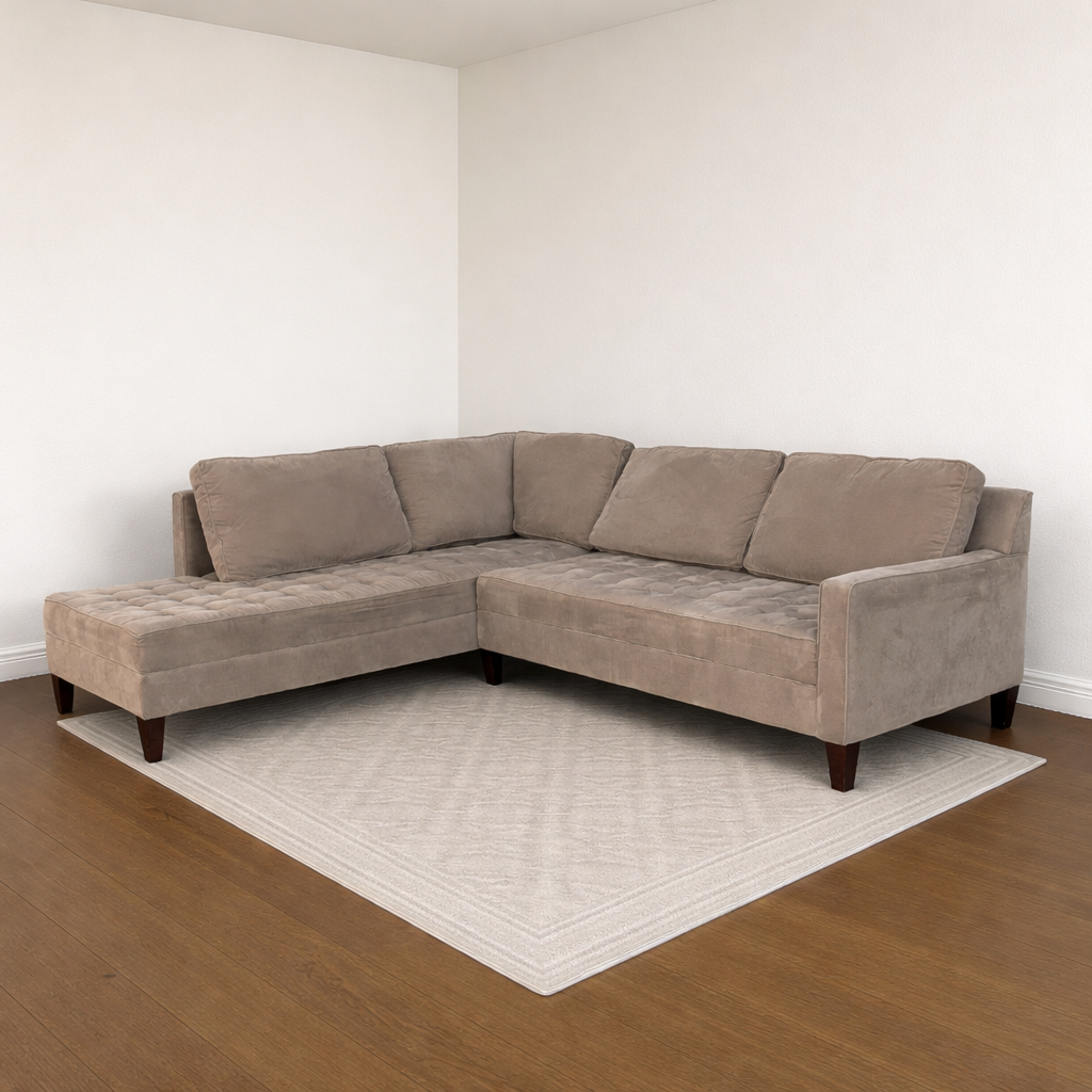 Gray Z Gallerie Vapor Corner Sectional