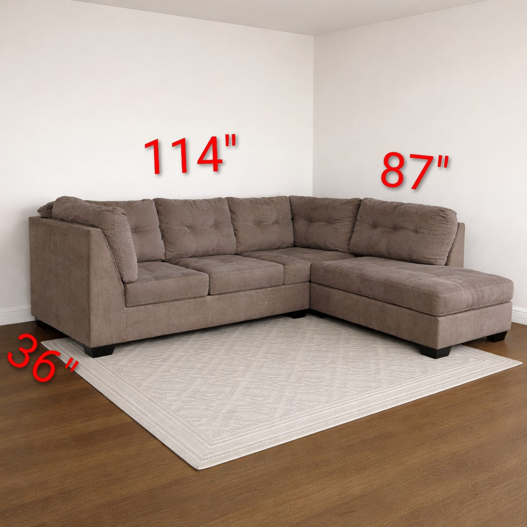 Gray Ashley Furniture Corner Sectional